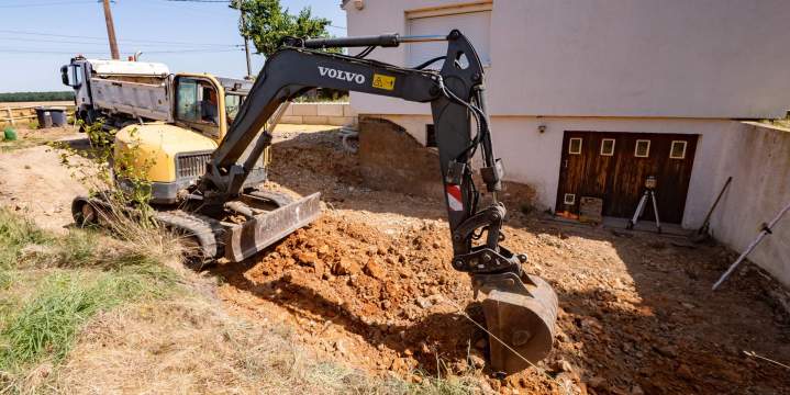 Un terrain aplani pour tout projet de construction ou d’aménagement extérieur
